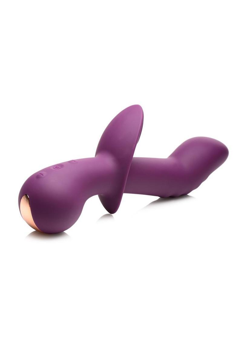 Rumblers 10X G-Spot Silicone Rabbit Vibrator - Buy At Luxury Toy X - Free 3-Day Shipping