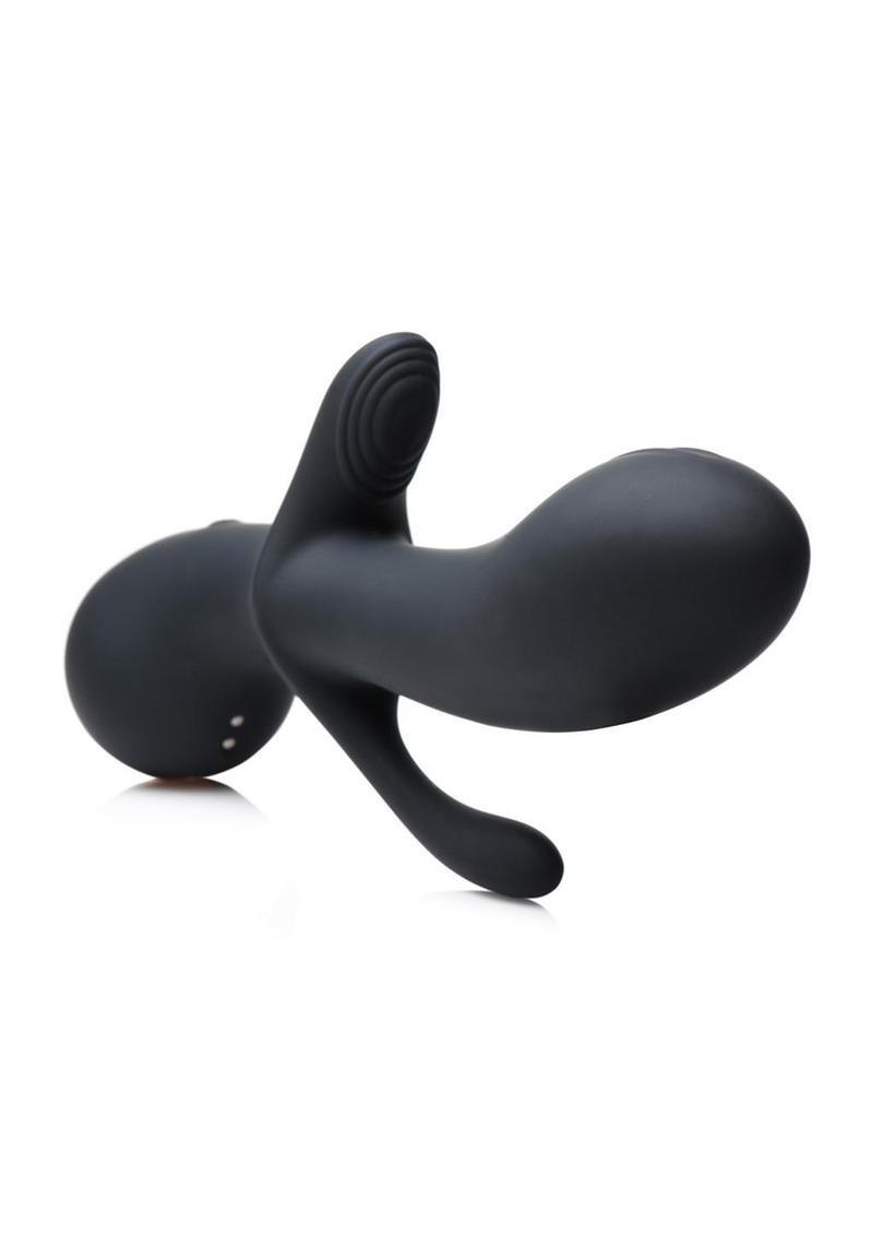 Rumblers 10X Triple Stim Silicone Rabbit Vibrator - Buy At Luxury Toy X - Free 3-Day Shipping