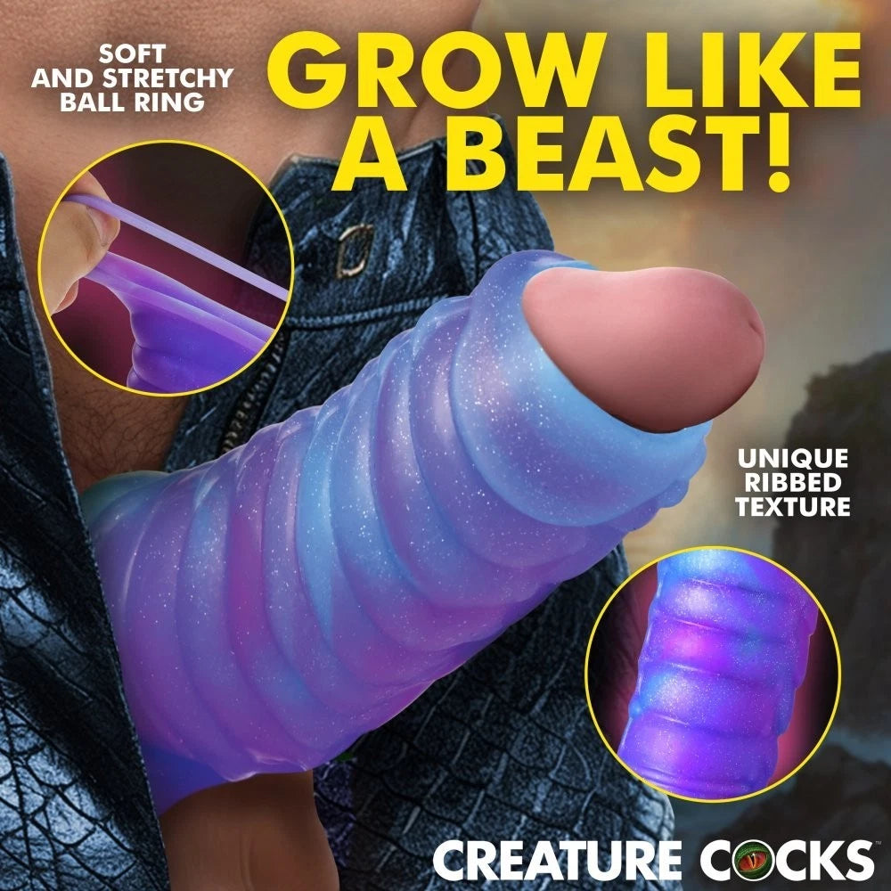 Creature Cocks Sea Stallion Silicone Penis Enhancer Sleeve
