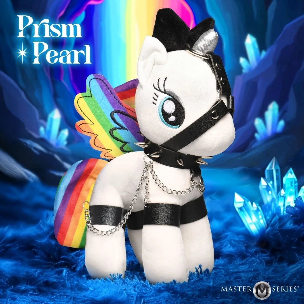 Master Series Bondage Pony Plush Novelty with Harness