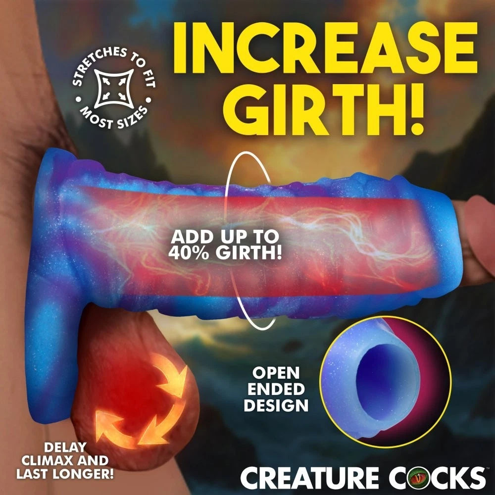 Creature Cocks Sea Stallion Silicone Penis Enhancer Sleeve