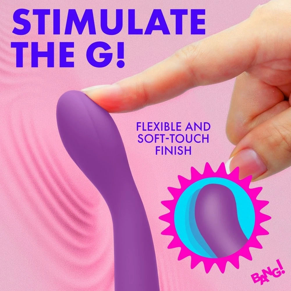 Bang! G-Spot Flexible Rechargeable Silicone Vibrator