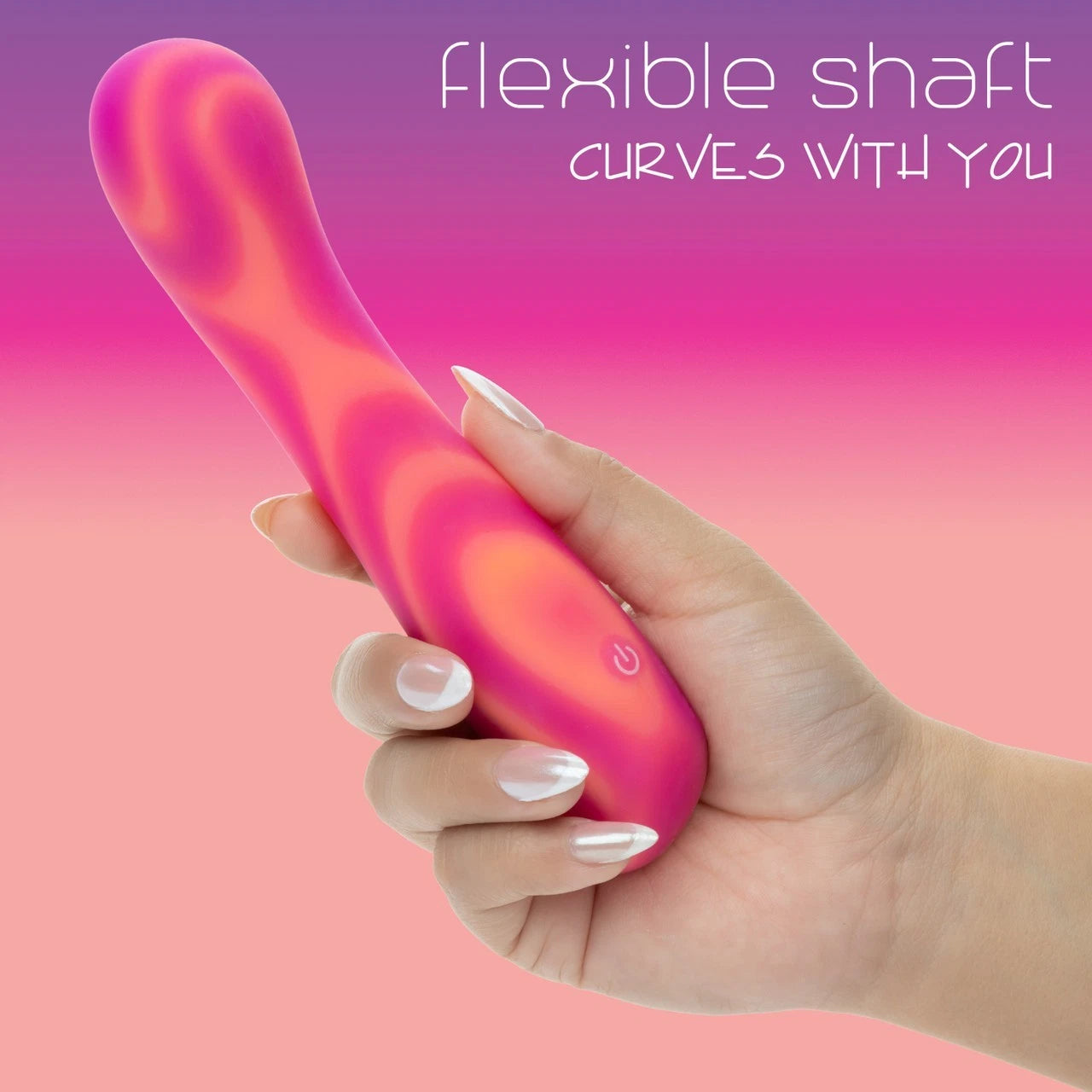 Endless Summer Sunset Seducer Rechargeable Massager – Light-Up Silicone Vibe