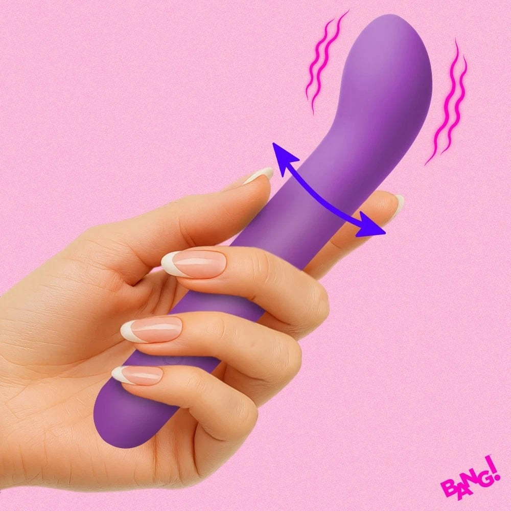 Bang! G-Spot Flexible Rechargeable Silicone Vibrator