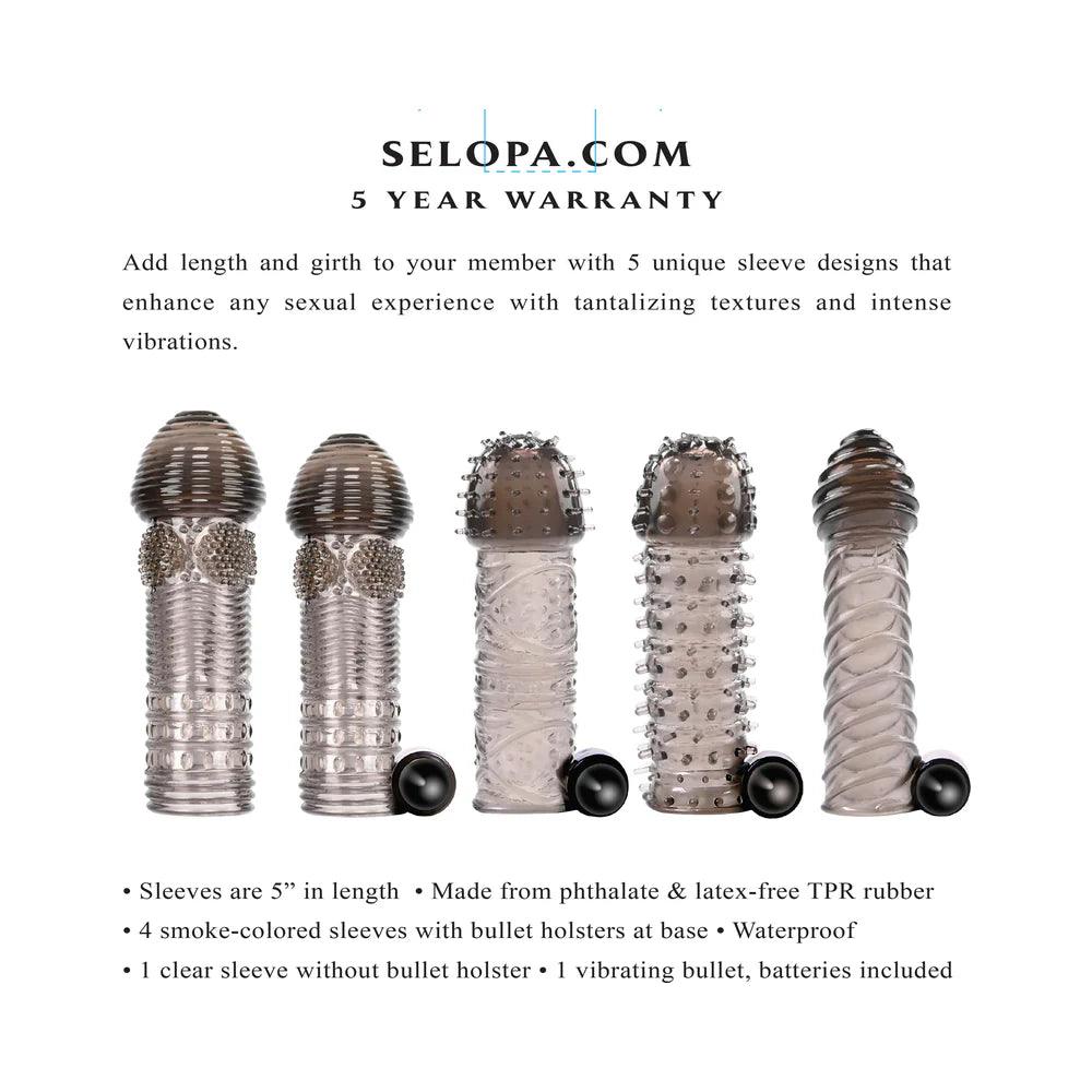 Selopa Choose Your Adventure Penis Sleeve Set (5 Piece) - Buy At Luxury Toy X - Free 3-Day Shipping