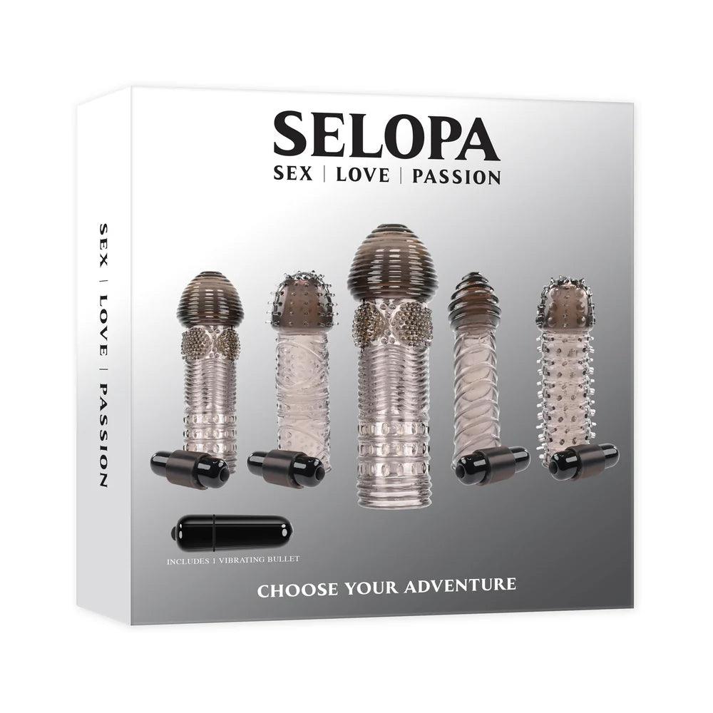 Selopa Choose Your Adventure Penis Sleeve Set (5 Piece) - Buy At Luxury Toy X - Free 3-Day Shipping