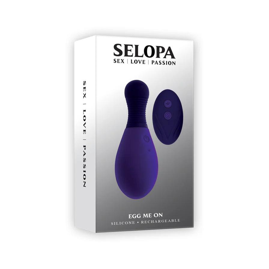 Selopa Egg on Me Rechargeable Silicone Egg Vibrator - Buy At Luxury Toy X - Free 3-Day Shipping