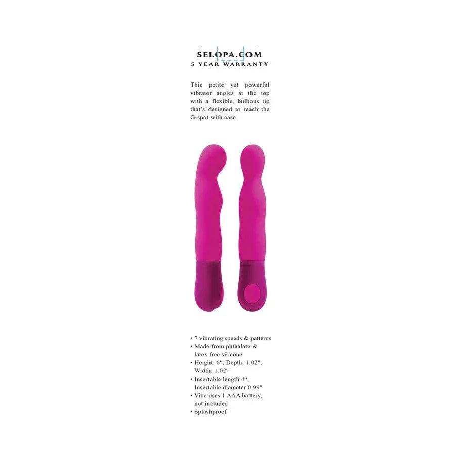 Selopa G Wow Silicone G-Spot Vibrator - Buy At Luxury Toy X - Free 3-Day Shipping