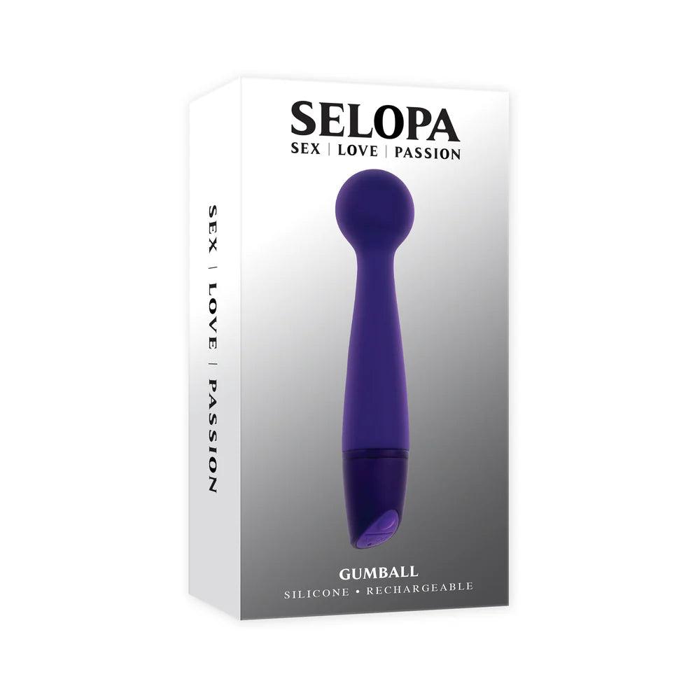 Selopa Gumball Rechargable Silicone Vibrating Wand - Buy At Luxury Toy X - Free 3-Day Shipping