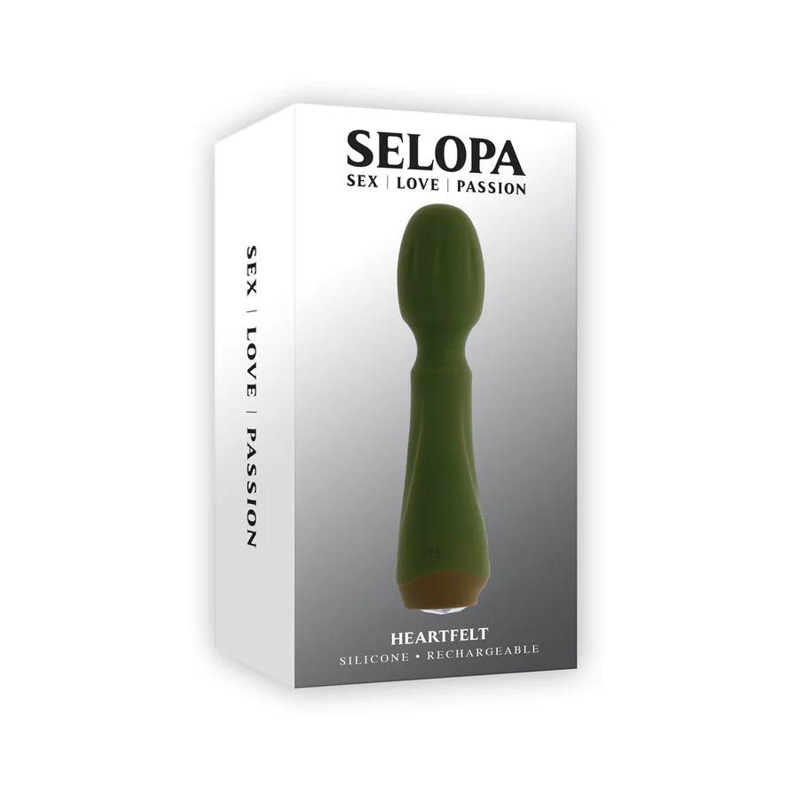 Selopa Heartfelt Rechargeable Silicone Body Wand - Buy At Luxury Toy X - Free 3-Day Shipping