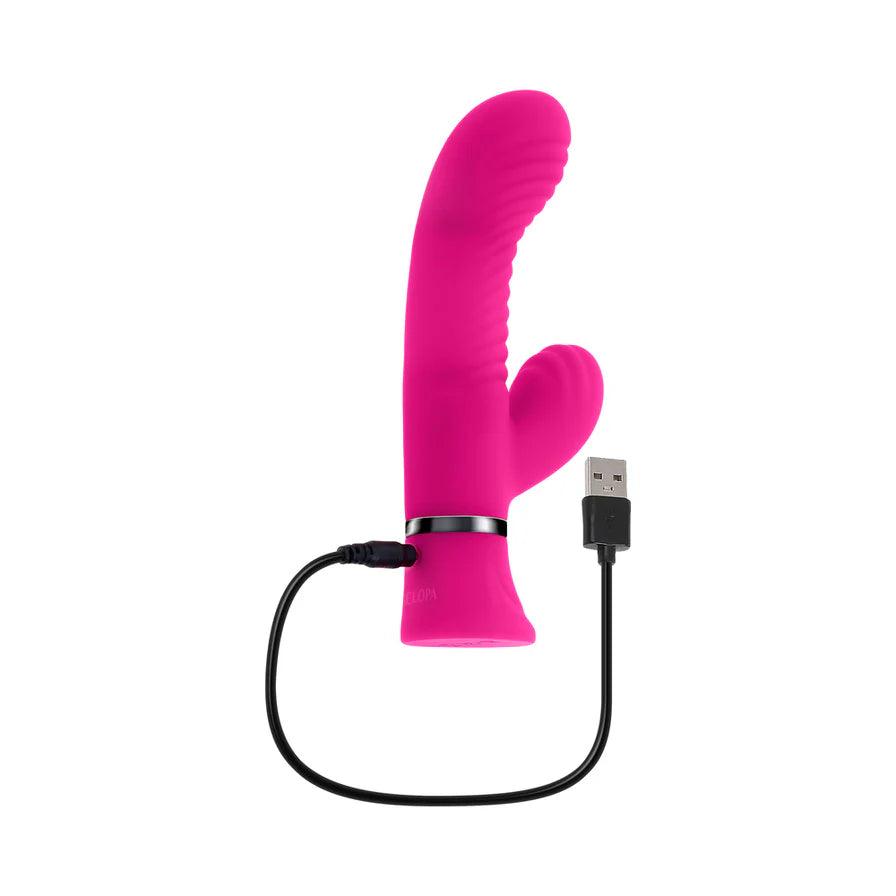 Selopa Next Wave Rechargeable Silicone Rabbit Vibrator - Buy At Luxury Toy X - Free 3-Day Shipping