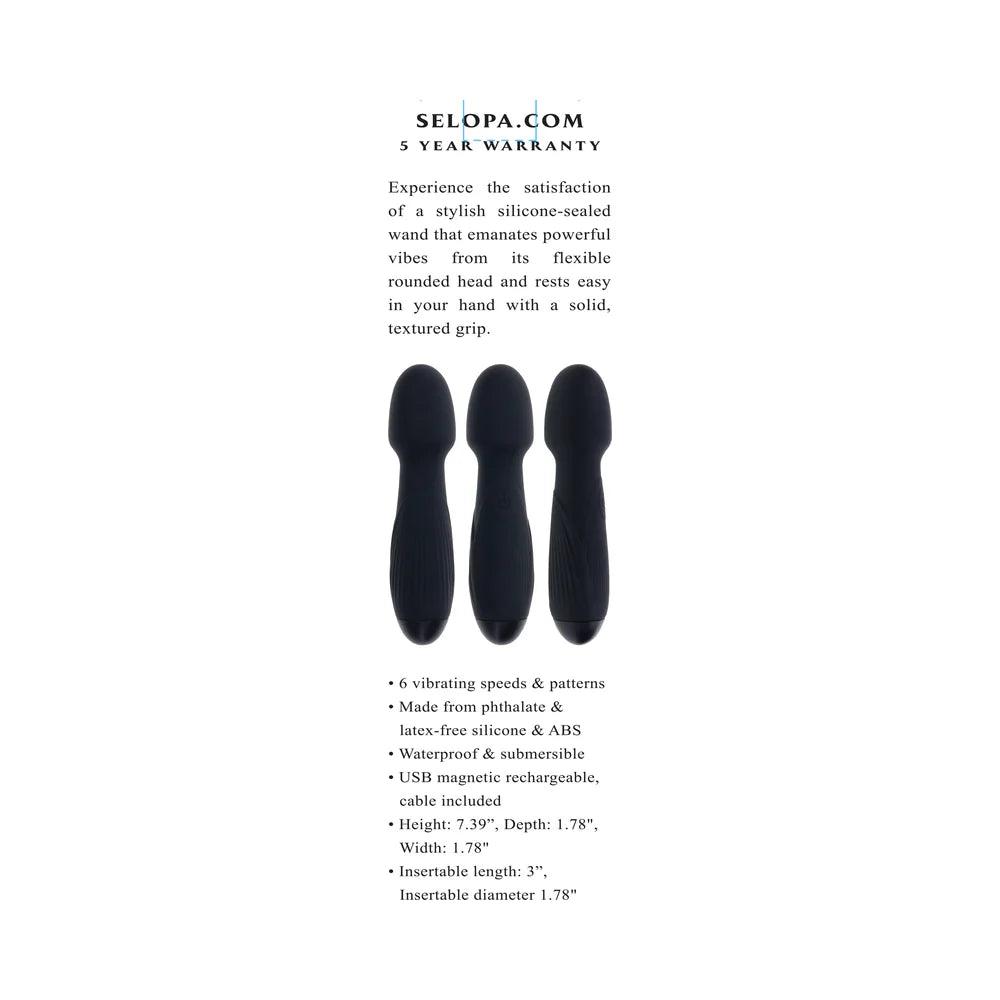 Selopa Power Trip Rechargeable Silicone Wand - Buy At Luxury Toy X - Free 3-Day Shipping