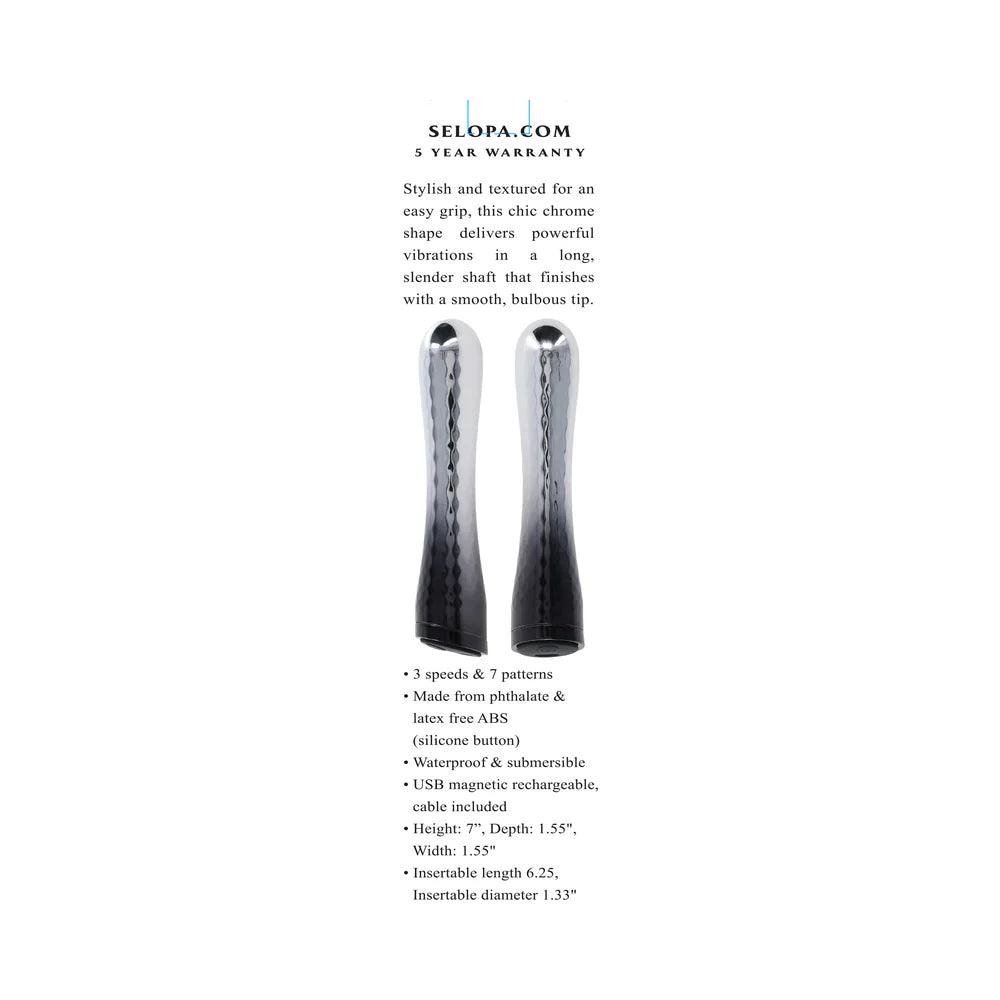 Selopa Silverado Rechargeable Silicone Vibrator - Buy At Luxury Toy X - Free 3-Day Shipping
