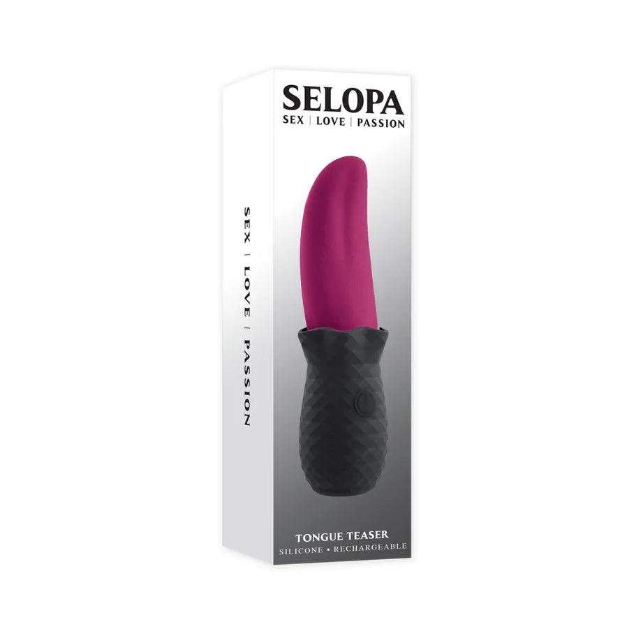 Selopas Tongue Teaser Rechargeable Silicone Clitoral Stimulator - Buy At Luxury Toy X - Free 3-Day Shipping