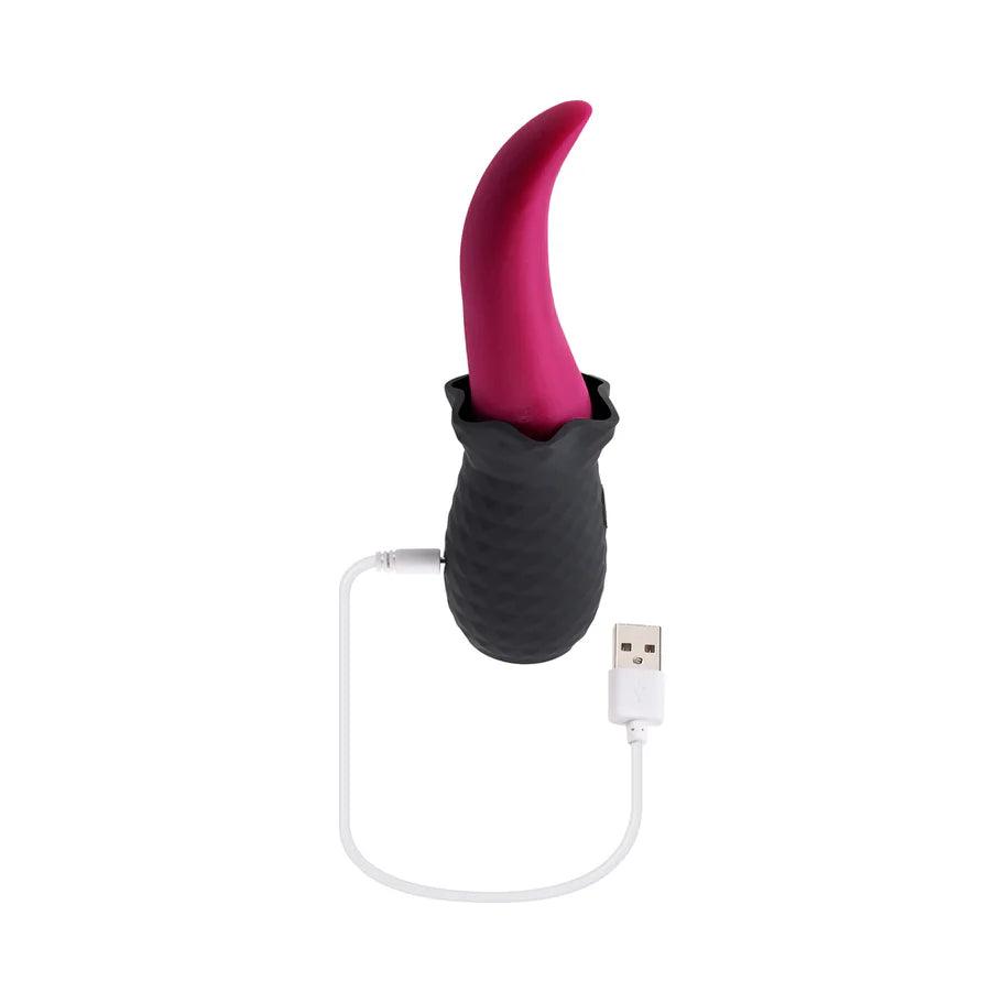 Selopas Tongue Teaser Rechargeable Silicone Clitoral Stimulator - Buy At Luxury Toy X - Free 3-Day Shipping