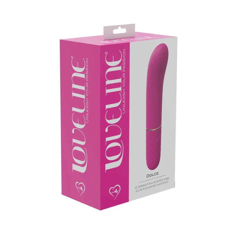Shots LoveLine Dolce Silicone Rechargeable 10 Speed Mini G-Spot Vibrator - Buy At Luxury Toy X - Free 3-Day Shipping