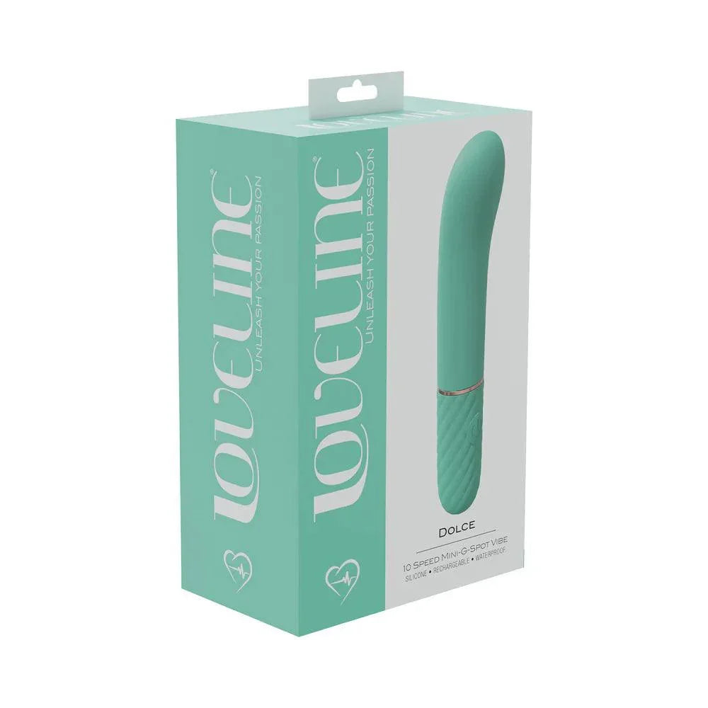 Shots LoveLine Dolce Silicone Rechargeable 10 Speed Mini G-Spot Vibrator - Buy At Luxury Toy X - Free 3-Day Shipping