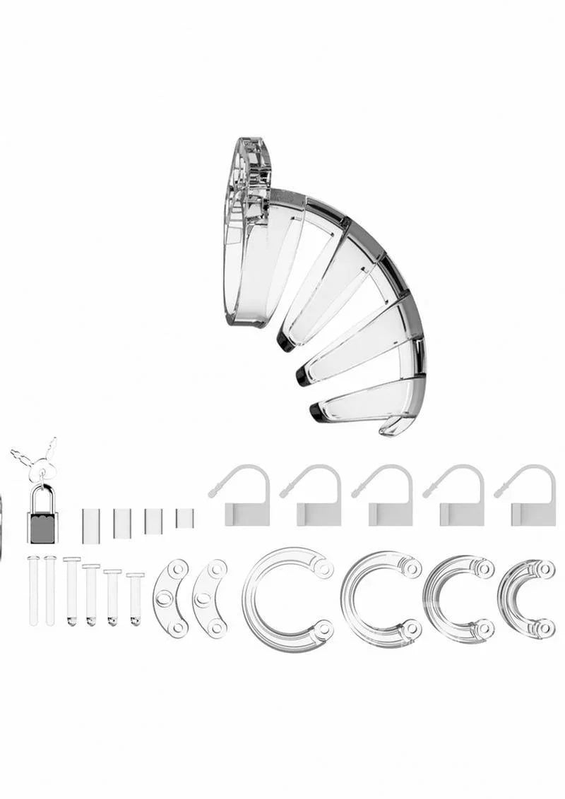 Shots ManCage Model 02 Adjustable 3.5 in. Chastity Cock Cage - Buy At Luxury Toy X - Free 3-Day Shipping