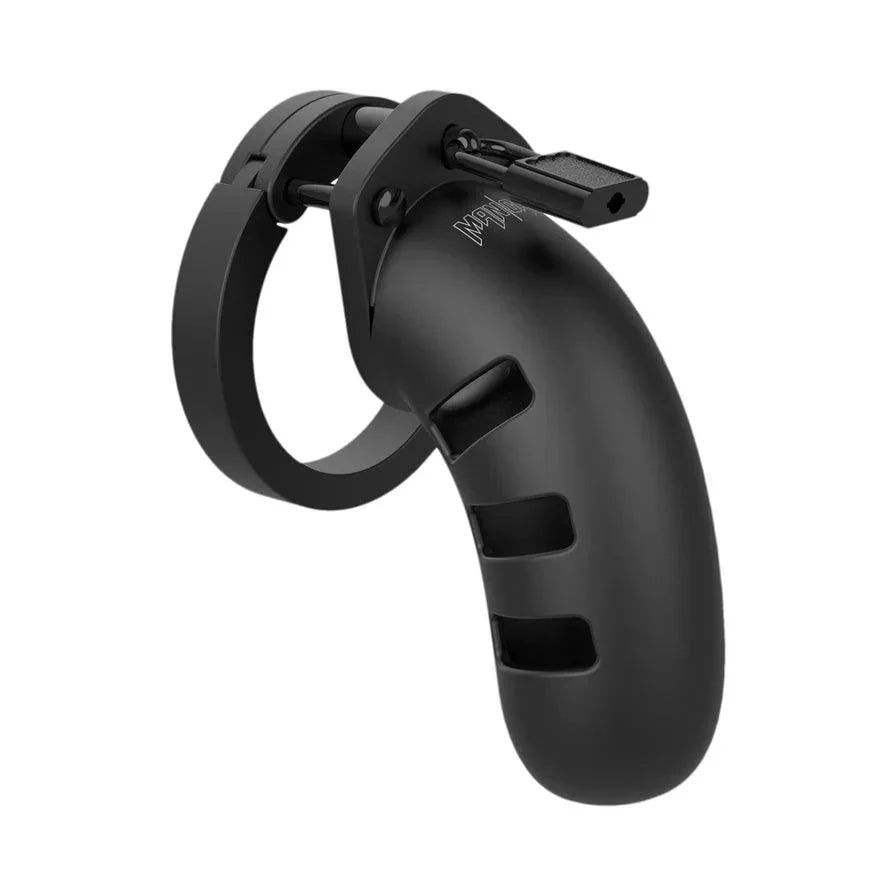 Shots ManCage Model 21 Adjustable 4.5 in. Silicone Chastity Cock Cage - Buy At Luxury Toy X - Free 3-Day Shipping