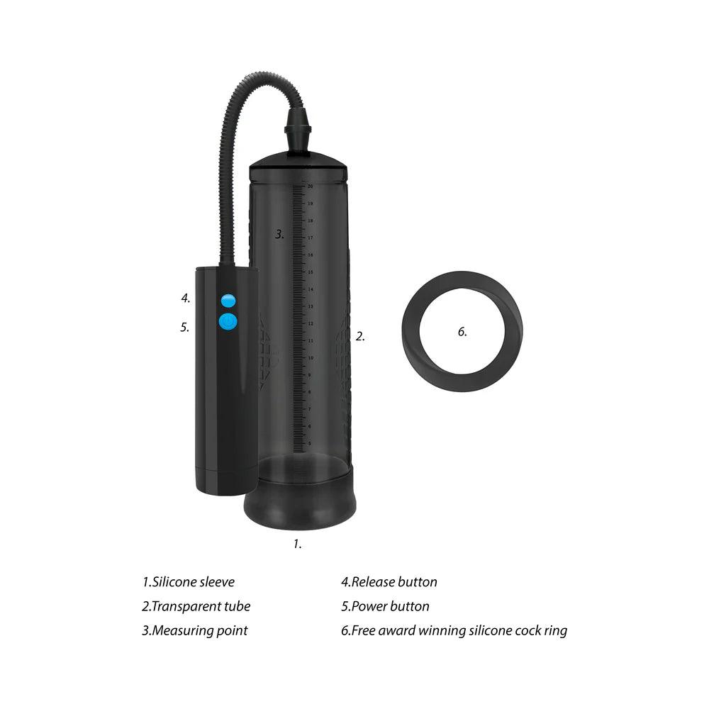 Shots Pumped Extreme Power Rechargeable Automatic Penis Pump - Buy At Luxury Toy X - Free 3-Day Shipping
