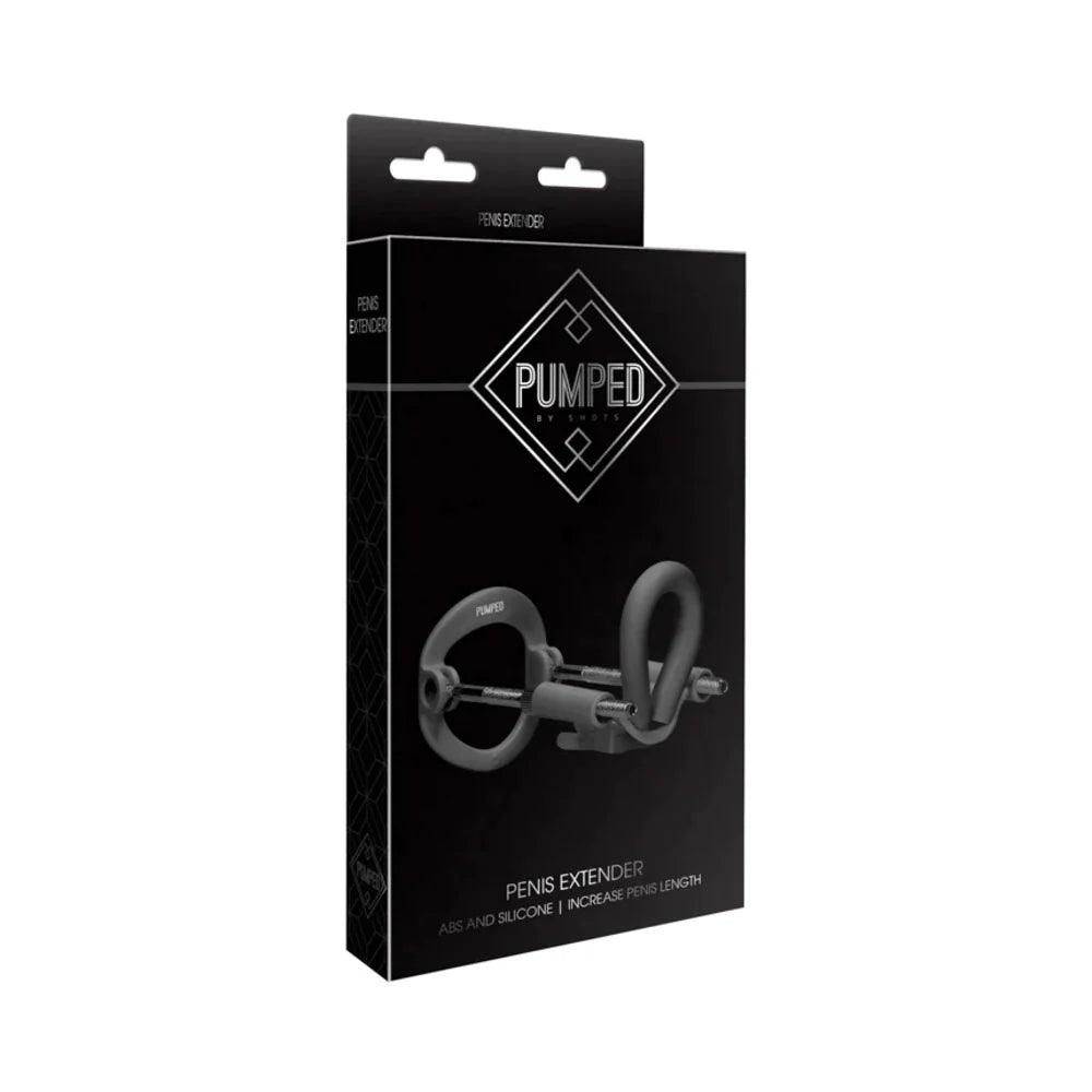 Shots Pumped Silicone & ABS Penis Extender - Buy At Luxury Toy X - Free 3-Day Shipping