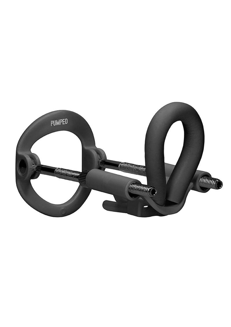 Shots Pumped Silicone & ABS Penis Extender - Buy At Luxury Toy X - Free 3-Day Shipping