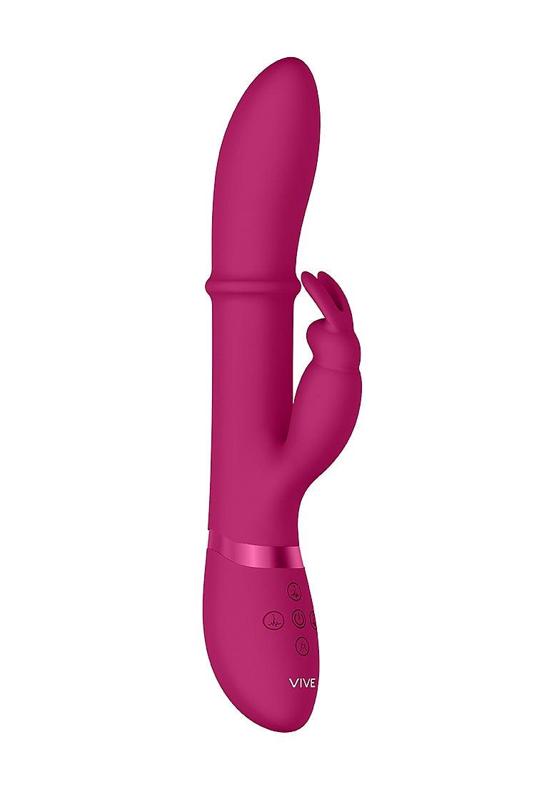 Shots Vive Halo Rechargeable Silicone Ring Rabbit Vibrator - Buy At Luxury Toy X - Free 3-Day Shipping