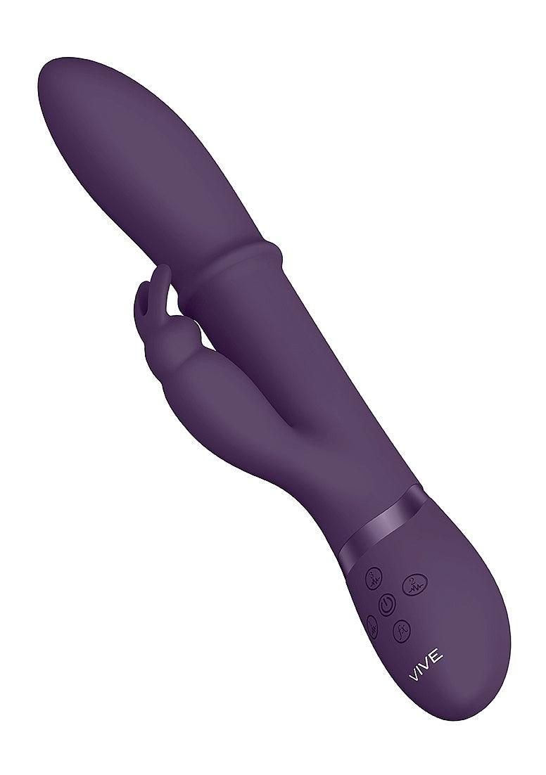 Shots Vive Halo Rechargeable Silicone Ring Rabbit Vibrator - Buy At Luxury Toy X - Free 3-Day Shipping