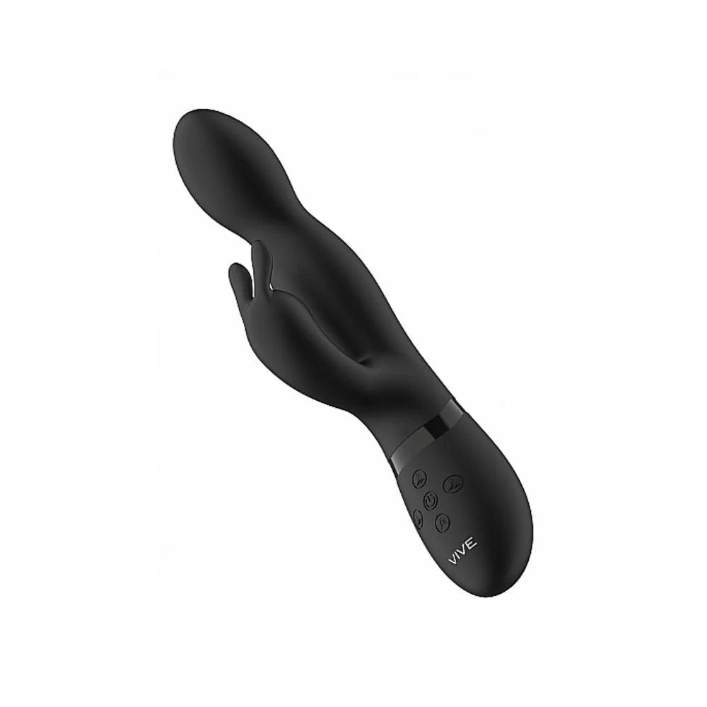 Shots Vive Niva 360 Degrees Rechargeable Silicone Rotating G-Spot Rabbit Vibrator - Buy At Luxury Toy X - Free 3-Day Shipping