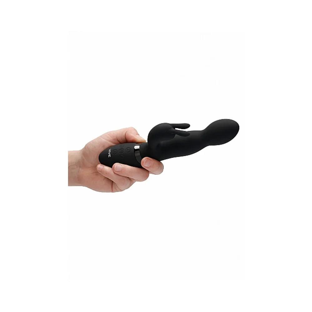 Shots Vive Niva 360 Degrees Rechargeable Silicone Rotating G-Spot Rabbit Vibrator - Buy At Luxury Toy X - Free 3-Day Shipping