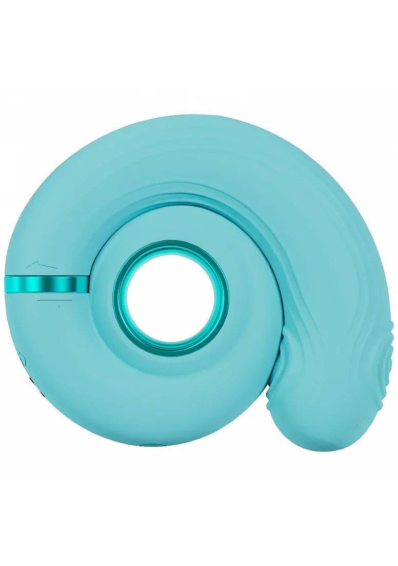 LoveLine Tic-tac Tapping Swirl Rechargeable Silicone Vibrator