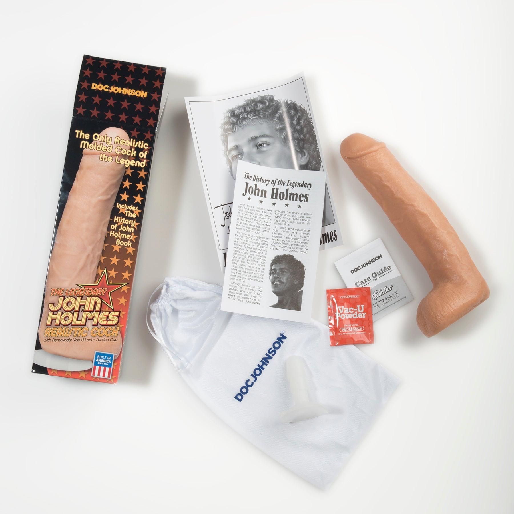 Signature Cocks Legendary John Holmes Realistic Cock 9.5in - Buy At Luxury Toy X - Free 3-Day Shipping