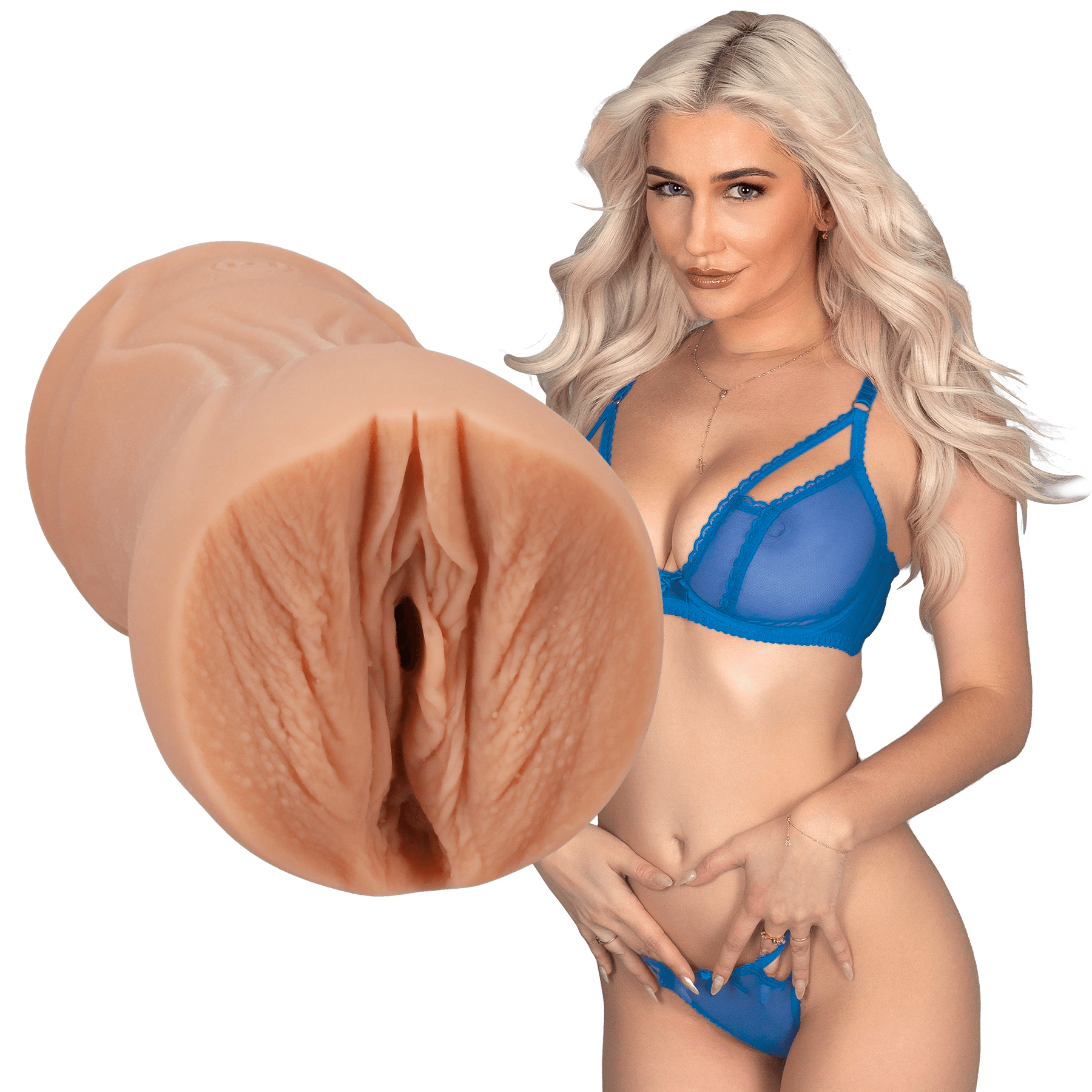 Signature Strokers - Skye Blue - ULTRASKYN Pocket Pussy - Buy At Luxury Toy X - Free 3-Day Shipping