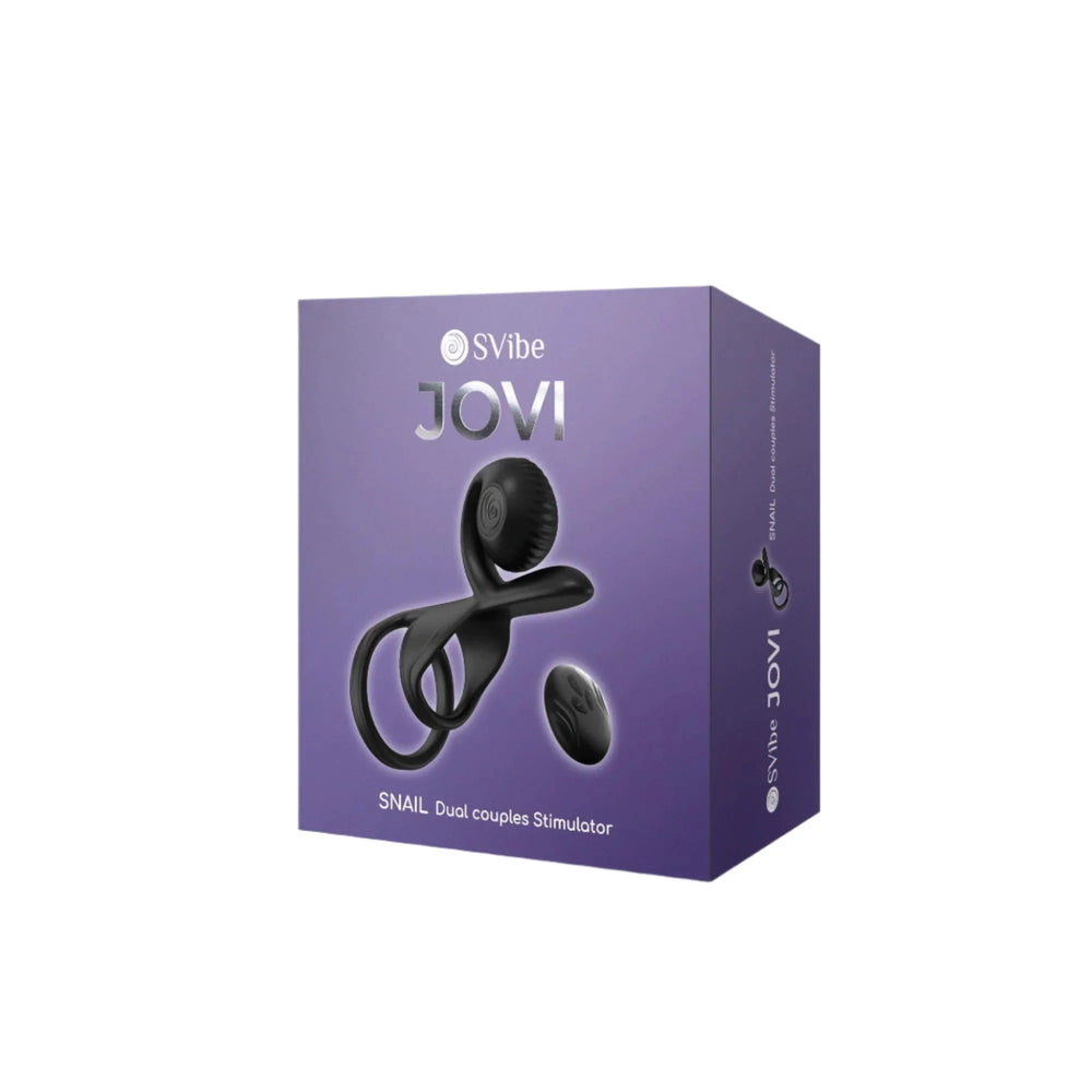 Snail Vibe SVibe Jovi Couples Ring - Dual Stimulating Silicone Vibrato