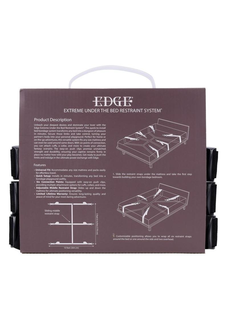 Sportsheets Edge Extreme Under The Bed Bondage System - Buy At Luxury Toy X - Free 3-Day Shipping