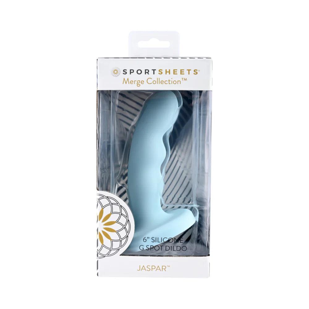 Sportsheets Jaspar Silicone Curved Dildo with Suction Cup 6in - Buy At Luxury Toy X - Free 3-Day Shipping