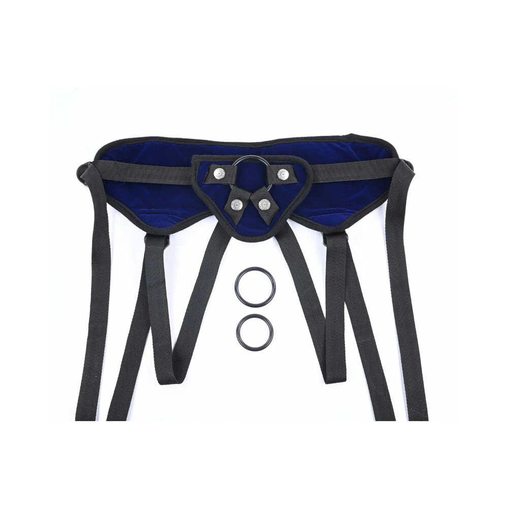 Sportsheets Lush Adjustable Cobalt Strap-On Harness - Buy At Luxury Toy X - Free 3-Day Shipping