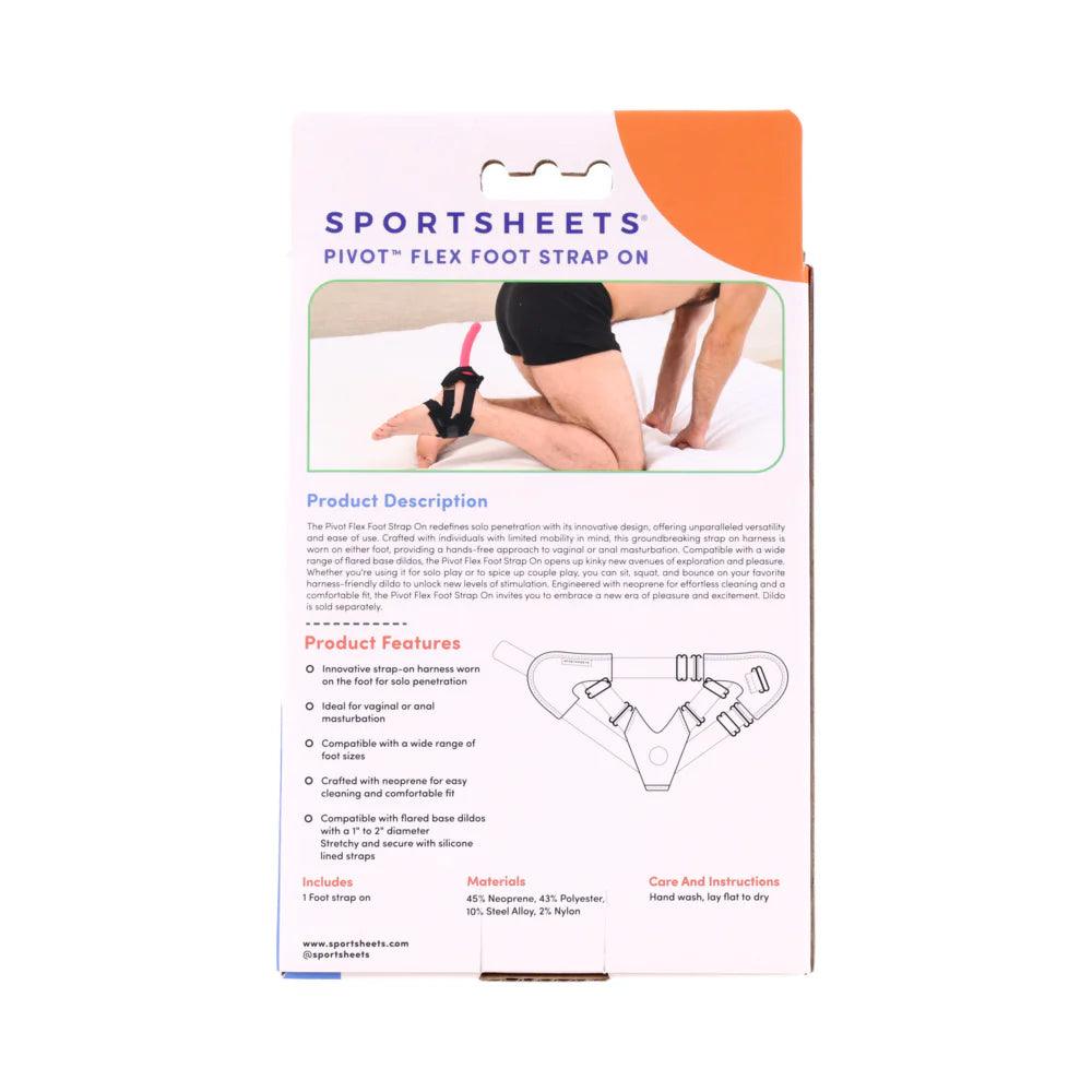 Sportsheets Pivot Flex Foot Strap On - Buy At Luxury Toy X - Free 3-Day Shipping