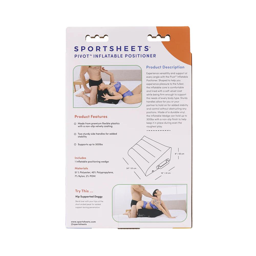 Sportsheets Pivot Inflatable Positioner - Buy At Luxury Toy X - Free 3-Day Shipping