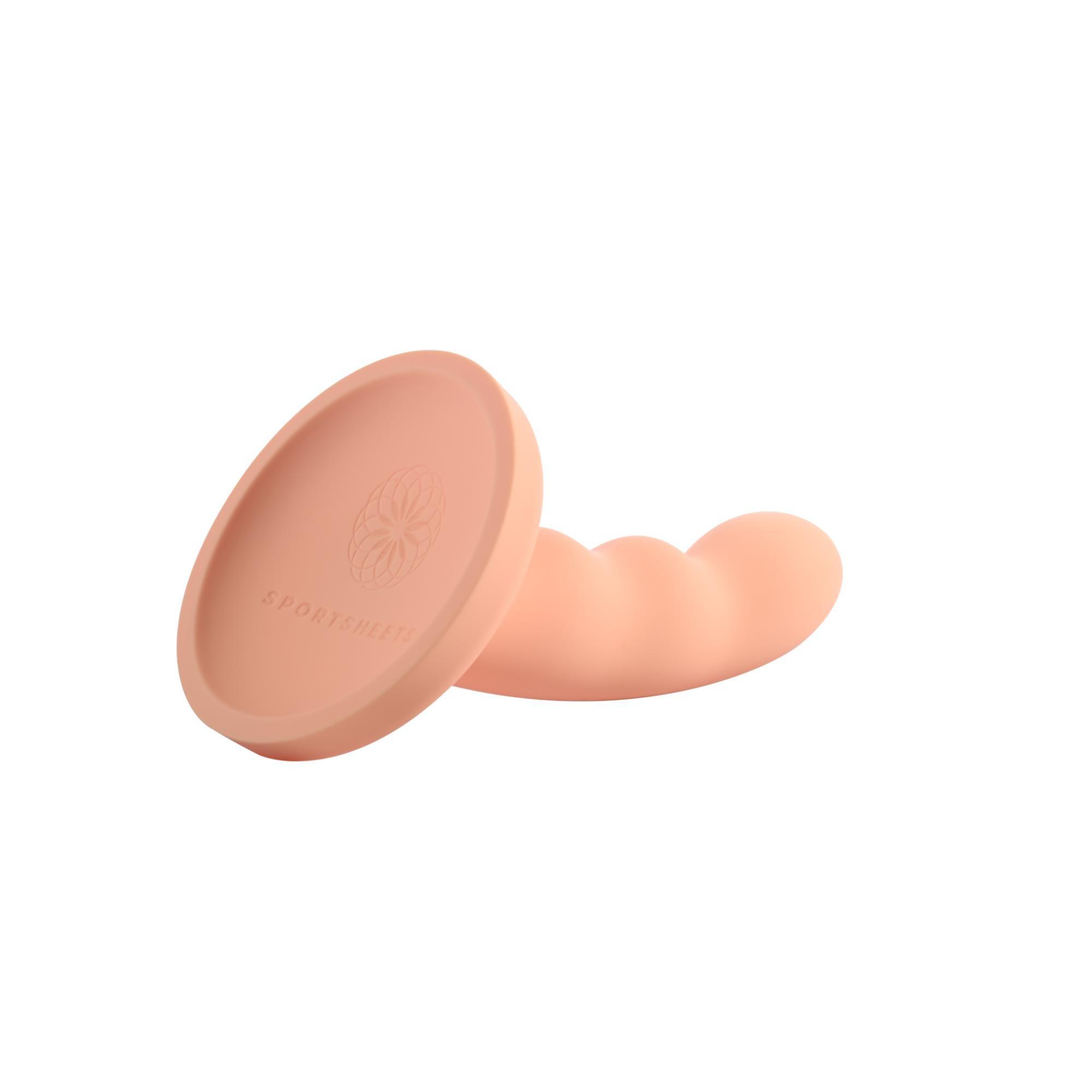 Sportsheets Ren Silicone Curved Dildo with Suction Cup 6in - Buy At Luxury Toy X - Free 3-Day Shipping