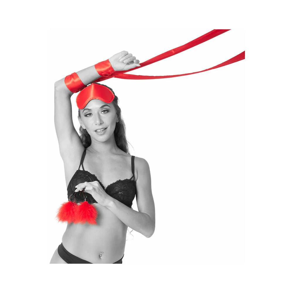 Sportsheets Sex & Mischief Amor 5-Piece Bondage Beginner Kit - Buy At Luxury Toy X - Free 3-Day Shipping