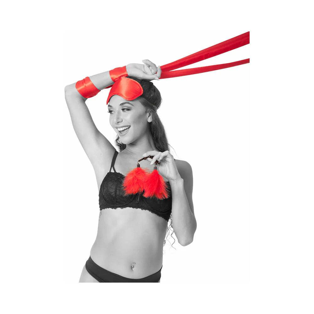 Sportsheets Sex & Mischief Amor 5-Piece Bondage Beginner Kit - Buy At Luxury Toy X - Free 3-Day Shipping