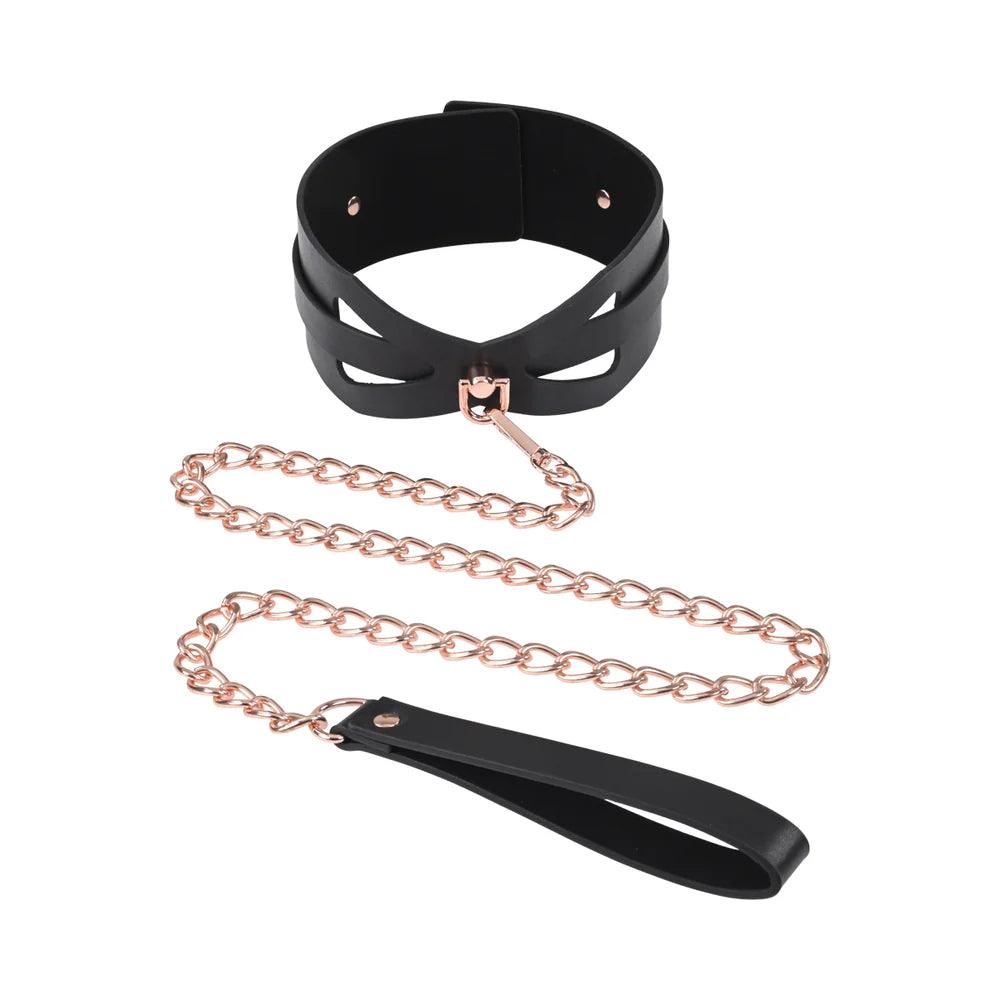 Sportsheets Sex & Mischief Brat Collar & Leash - Buy At Luxury Toy X - Free 3-Day Shipping