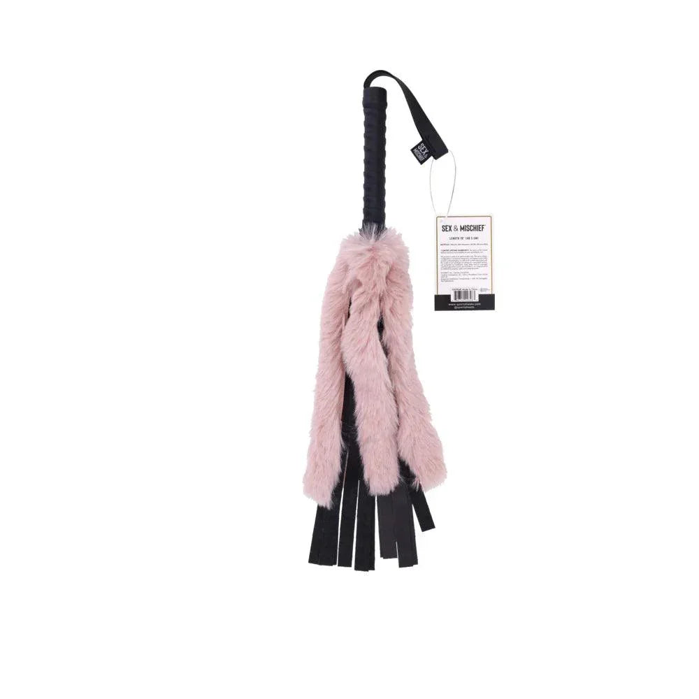 Sportsheets Sex & Mischief Brat Faux Fur Flogger - Buy At Luxury Toy X - Free 3-Day Shipping