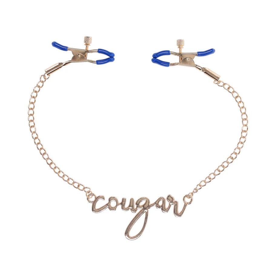 Sportsheets Sex & Mischief Cougar Nipple Clamps - Buy At Luxury Toy X - Free 3-Day Shipping