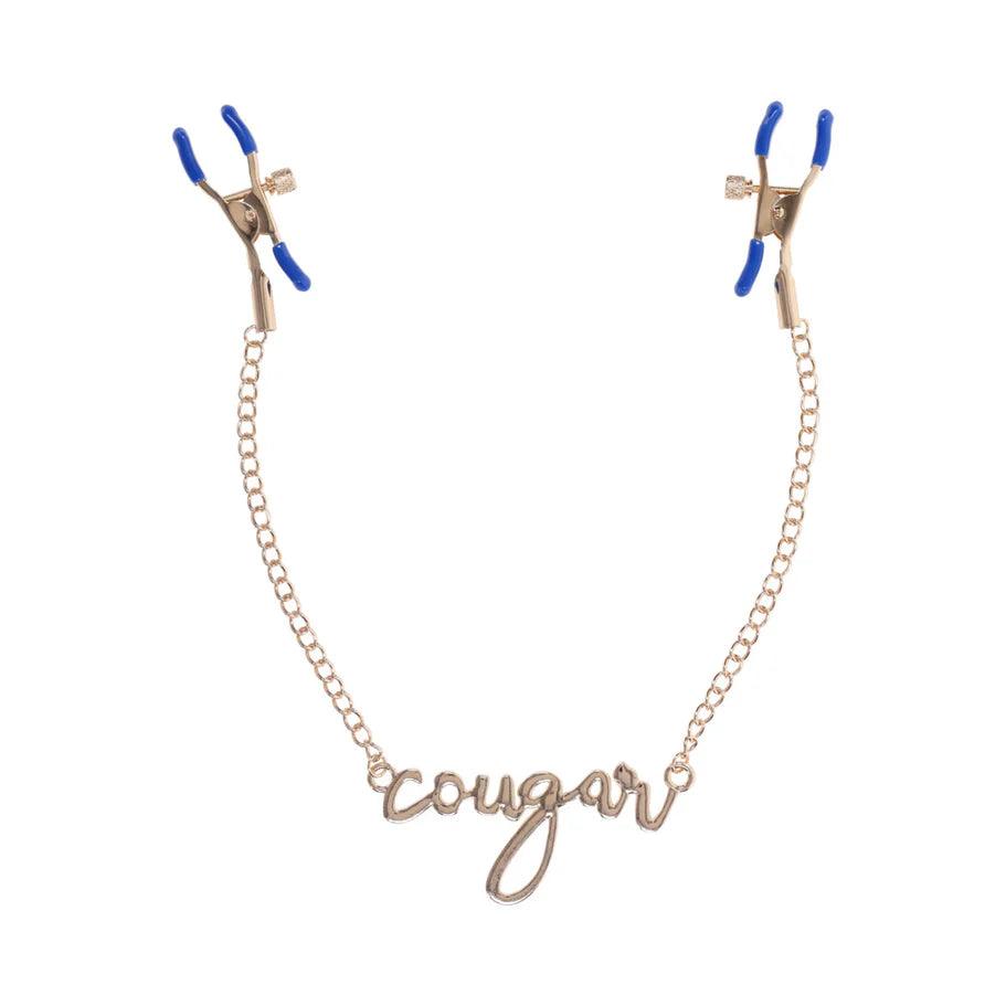Sportsheets Sex & Mischief Cougar Nipple Clamps - Buy At Luxury Toy X - Free 3-Day Shipping