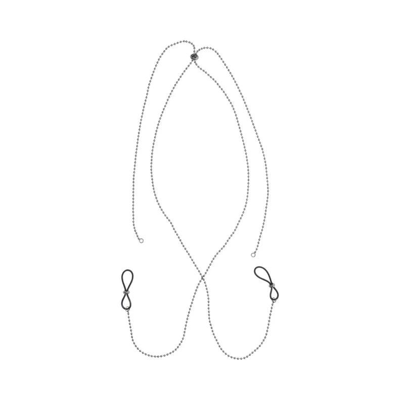 Sportsheets Sex & Mischief Ex's & Oh's Body Jewelry with Nipple Ties - Buy At Luxury Toy X - Free 3-Day Shipping