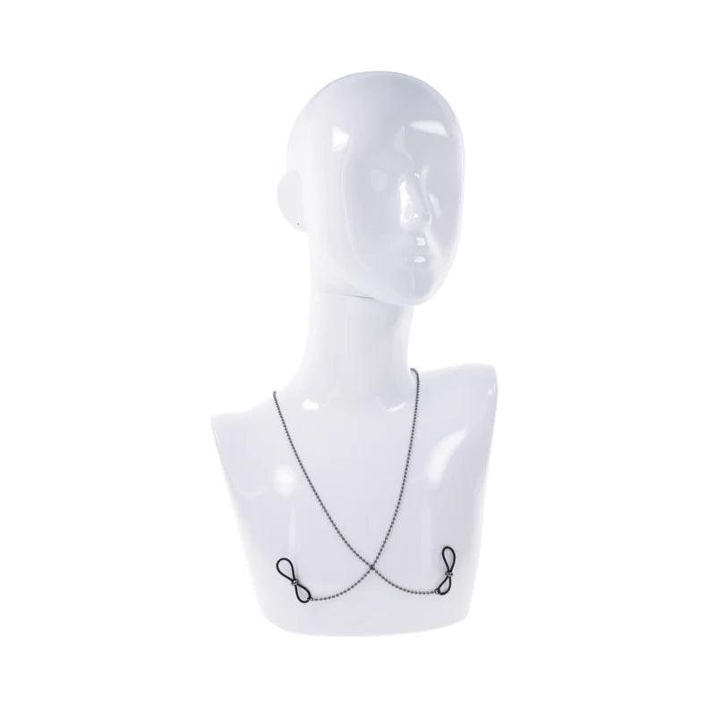 Sportsheets Sex & Mischief Ex's & Oh's Body Jewelry with Nipple Ties - Buy At Luxury Toy X - Free 3-Day Shipping