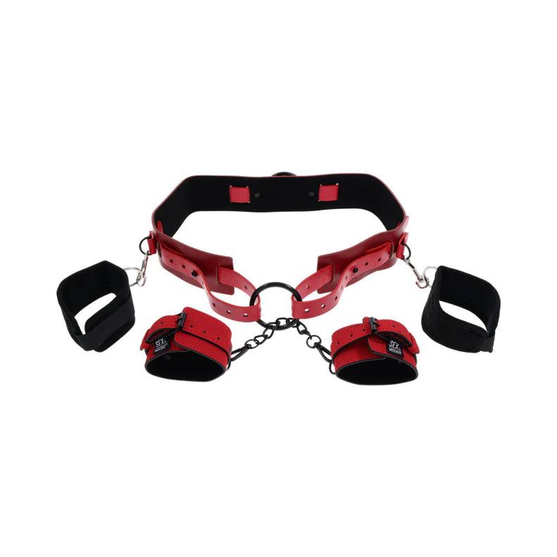 Sportsheets Sex & Mischief Ex's & Oh's Bound and Belted - Buy At Luxury Toy X - Free 3-Day Shipping