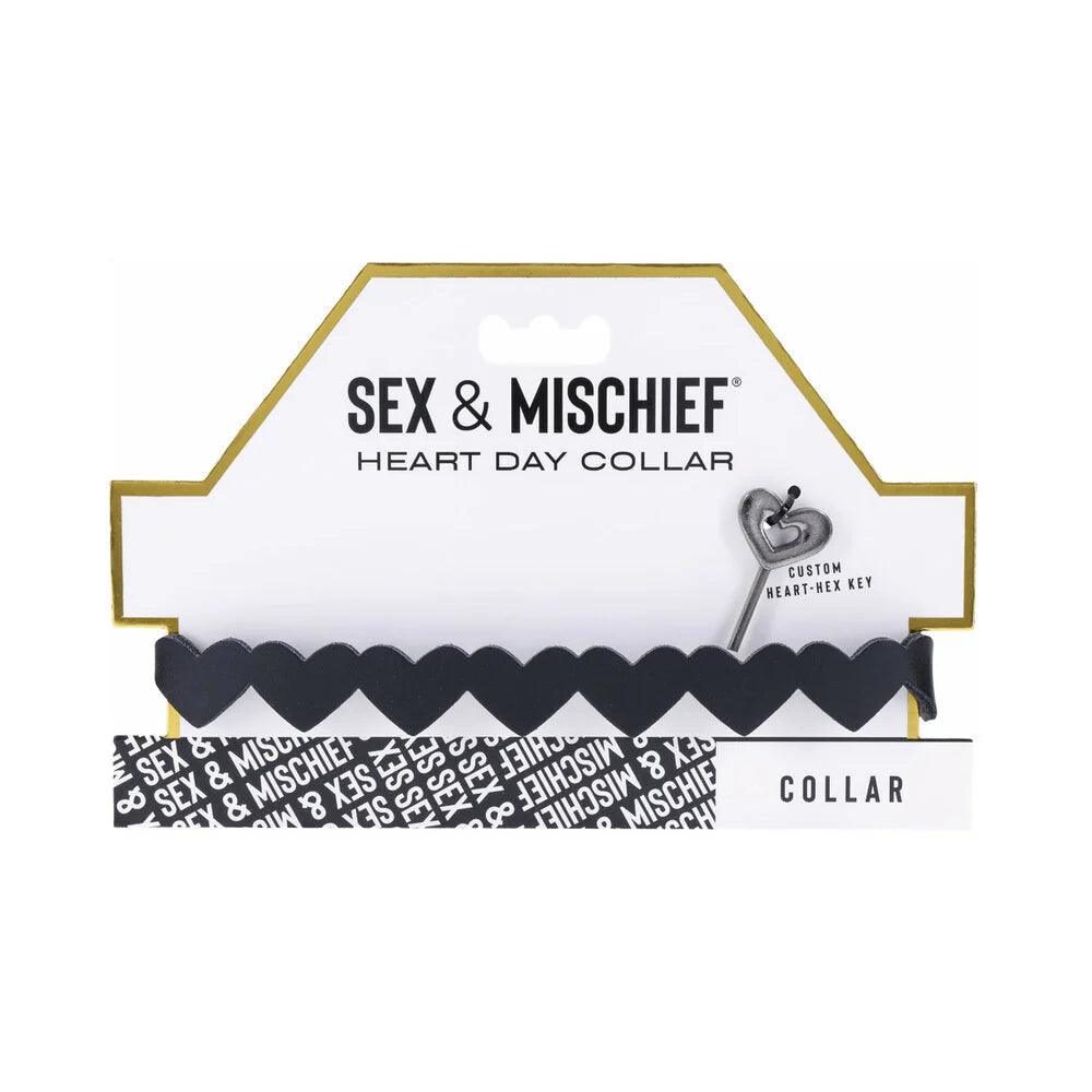 Sportsheets Sex & Mischief Heart Day Collar - Buy At Luxury Toy X - Free 3-Day Shipping